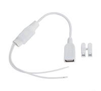Adaptador USB para cámara inalámbrica AC 220 V a CC 5 V 1 A, conversión de energía eficiente, fuente de alimentación estable, protección confiable, sobrecarga, sobrecalentamiento, cortocircuito, 30 cm