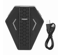 Adaptador USB para teclado y mouse, adaptador de alto rendimiento para consola de juegos X 360/X 1/P3/P4/N, Plug and Play, ABS negro, 80 x 90 x 20 mm (negro)