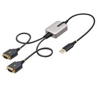 Adaptador Usb-Serial, 2 Puertos, 0.6M - 2P1FFC-Usb-Serial