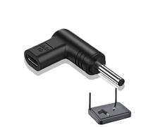 Adaptador USB Tipo C A CC - Hembra Universal De 19,5 V A Macho CC | Adaptador De Carga De Energía Para Computadora Portátil, Toma D C, PC Y Teléfono Inteligente Convertidor De Energía De Carga R