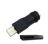 Adaptador USB tipo C a CC macho - Conector de carga de alta velocidad, construcción robusta, puerto hembra de 5,5 x 2,1 mm con flujo de corriente eficiente, adaptador de potencia compacto para
