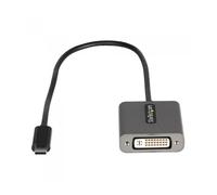 Adaptador usb tipo c a dvi - i startech 0.38m - macho - hembra - negro