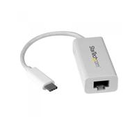 Adaptador usb tipo c a rj45 startech macho - hembra blanco