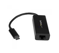 Adaptador usb tipo c a rj45 startech macho - hembra - negro