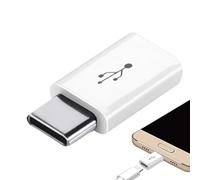Adaptador USB tipo C, conector tipo C para smartphone, cabezal de adaptador de datos de alta velocidad estructura compacta para smartphones lectores de tarjetas