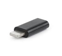ADAPTADOR GEMBIRD USB TIPO C 8-PIN NEGRO A-USB-CF8PM-01