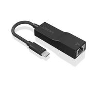 Conversor AISENS USB3.1 Gen1 USB-C a Ethernet Gigabit 1000Mbps 11cm Negro