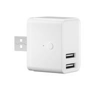 Adaptador USB Tuya Smart WiFi con interruptor de 5 V y miniadaptador de corriente USB 2.