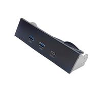 Adaptador USB USB 3.2 para panel frontal para bahía de 5.25 pulgadas con doble puerto USB 3.2 y tipo C para transferencia rápida de datos, panel frontal