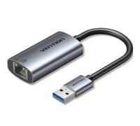 Adaptador USB Vention CEZHB Gigabit Ethernet USB-A a RJ45 1000Mbps Gris