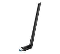 Adaptador USB Wi-Fi TP-Link AX1800 High Gain Wi-Fi 6 Doble Banda Externo PC Negro