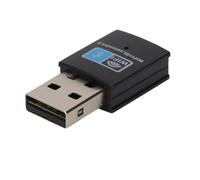 Adaptador USB Wifi compacto y elegante para PC, adaptador de largo alcance con función Plug and Play para Windows 10/11 y Mac OS 10.9-10.14.