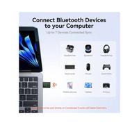 Adaptador USB WiFi de 900 Mbps, 2 en 1, Banda Dual, 2,4 G/5 GHz, Receptor de Tarjeta de Red Inalámbrica para PC y Portátil.