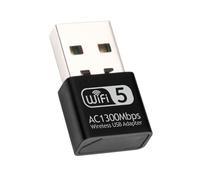 Adaptador USB Wifi de Banda Dual 2.4G/5Ghz, Adaptador LAN Ethernet, Tarjeta de Red, Receptor Wi-Fi Inalámbrico.
