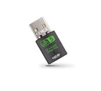 Adaptador USB WiFi de Doble Banda 2.4/5GHz + Bluetooth 5.0, Antena inalámbrica de 600Mbps, Plug and Play, MU-MIMO, Adaptador de Red para PC/portátil, para Windows y Mac OS X (10.9 hasta la 10.15)
