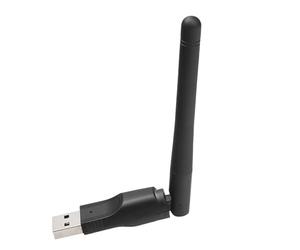 Adaptador USB WiFi - Dongle WiFi De 1 Pieza con Antena De Alta Ganancia | Adaptador WiFi USB Inalámbrico De Alta Ganancia | Adaptador para PC De Escritorio, Portátil, Juegos Y Streaming