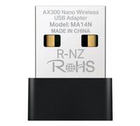 Adaptador USB WiFi Mercusys MA14N Alámbrico Metallic Black