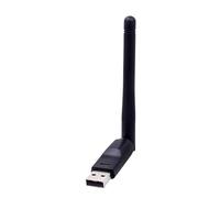 Adaptador USB Wifi para PC - Adaptador inalámbrico con antena de alta ganancia | Receptor Wifi para computadoras de escritorio y portátiles, adaptador de red USB para una conexión rápida a Internet, s