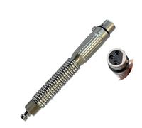 Adaptador Vac-u-lock Varilla de extensión de junta de taladro con varilla autoblocante de resorte, accesorios de acero inoxidable, accesorios a 3 conectores XLR compatible con sistema KlicLok Mechine