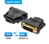 Vention ECCB0 Adaptador HDMI Macho - DVI (24+5) Hembra Bidireccional Negro