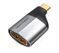 Vention Cable Adaptador USB-C a DisplayPort TCCH0 4K 60Hz ABS Aluminio Negro/Gris