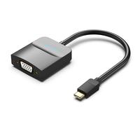 Adaptador Vention TDDBB USB Tipo-C a VGA 1920x1080p 60Hz ABS Cable 0,15m