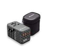 Cargador de Pared Universal Verbatim UTA-06 GaN III/ Toma de Corriente Universal/ 2xUSB Tipo-C/ 2xUSB/ 100W
