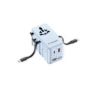 ADAPTADOR VERBATIM VIAJE 70W AZUL