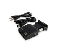 Adaptador VGA a HDMI Savio CL-145 1080p Negro Macho/Hembra USB 5V