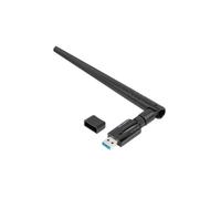ADAPTADOR RED LANBERG USB WIFI 1200 MB/S DUAL BAND CON ANTENA