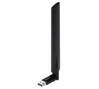 Adaptador Wi-Fi USB AC600 de doble banda 2,4/5 GHz con antena de alta ganancia