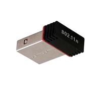 Adaptador Wi-Fi USB Savio CL-43 150Mbps Negro Transmisor Wi-Fi 4 USB