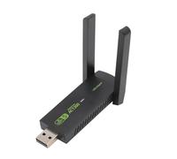 Adaptador Wi Fi USB sin Cables para PC: Antenas Duales 5Dbi de 1300 Mbps Dongle Wi Fi 5G 2.4G, Adaptador de Red sin Cables para Computadora Portátil 7 8 10 11