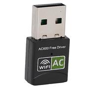 Adaptador WiF de Banda Dual de 600 Mbps para Computadora Portátil, PC con 5,8 GHz hasta 600 Mbps y 2,4 GHz hasta 150 Mbps, para Juegos, Drive para 10, para OS X, para Soporte