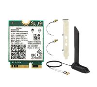 Adaptador WiFi BE200 WiFi 7 con antena magnética (2,4 GHz/5 GHz/6 GHz)