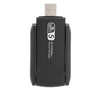 Adaptador WiFi, Inalámbrico de Banda Dual 5.8G / 2.4G 1200M Mini USB 3.0 Tarjeta de Red Rotación Libre de 360 Grados para Computadora Portátil de Escritorio para Windows XP/Vista / 7/8/10 / Linx2.