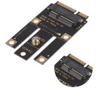 Adaptador WiFi M.2 NGFF para mini ranura, soporta una llave y llave E para tarjetas M.2 y configuración de juego, adecuado para computadoras de escritorio y portátiles
