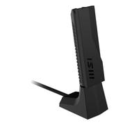 Adaptador WiFi MSI BE6500 USB 3.2 WiFi 7 2880Mbps 6GHz Antena Alta Ganancia Negro