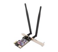 Adaptador WiFi PCIe AX1800, Tarjeta WiFi 6 PCIe para PC de Escritorio, BT5.2 WPA3 802.11AX Adaptador de Red de Doble Banda 5.8G 2.4G para Juegos con Antenas Duales de 6dBi