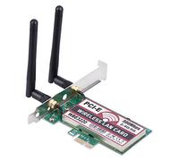 Adaptador WiFi, Tarjeta de Red PCI Express de 2.4G / 5G 300Mbps WiFi para Juegos de Escritorio/PC