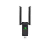 Adaptador WiFi USB, 1300 Mbps WiFi USB 3.0 de doble banda 5G/2.4G, antenas duales de 2dBi, compatible con Windows 11/10/8.1/8/7/XP, adaptador inalámbrico para adaptadores de red de computadora de