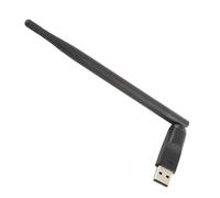 Adaptador WiFi USB 150Mbps, USB 2.0 Adaptador de Red Inalámbrica para Escritorio, 2.4G, IEEE802.11 N/B/G, Antena 2dbi Integrada, Soporta XP / 7/8/10 / Linux