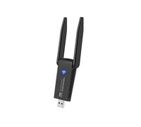Adaptador WiFi USB 3.0 de 1300 Mbps, Dongle USB Inalámbrico de Doble Banda de 2,4 GHz y 5 GHz con Antenas Duales para Windows 10/11
