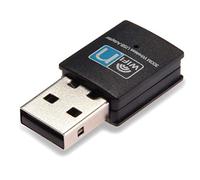 Adaptador WiFi USB de 300 Mbps, adaptador de tarjeta de red LAN inalámbrica LOTEKOO WiFi Dongle para computadora portátil de escritorio PC Windows 10 8 7 XP MAC OS (Plug-and-Play para Windows10)