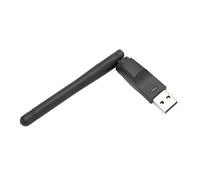 Adaptador WiFi USB, Dongle WiFi de Red Inalámbrica ABS Plug and Play, Compatible con Protocolo 802.11b G N para Vista para Decodificador