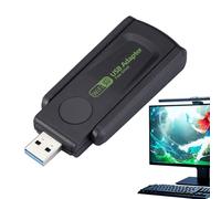 Adaptador WiFi USB para ordenador de sobremesa, adaptador WiFi USB inalámbrico, tarjeta de red de Internet de doble banda para ordenador portátil, adaptador de 600 Mbps, receptor de red para