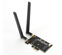Adaptador WLAN WiFi de Escritorio M.2 NGFF a PCI-E 1X, Convertidor de Tarjetas de Red para 8260 7265 1535 7260, Compatible con PCIe WiFi Y USB BT