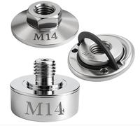 Adaptador X-LOCK a M14, compatible con discos de corte XLOCK para amoladora angular, tuerca de brida para amoladora angular, tuerca de sujeción rápida para amoladora angular