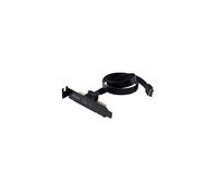 Adaptador y conector de cables - AKASA - AK-CBUB53-40BK - Negro - Macho/Hembra - Temperatura 0-55C