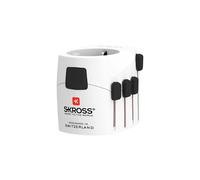 Adaptador y convertidor - SKROSS - 3 POLOS 150 Países - Universal - Blanco - 1750W